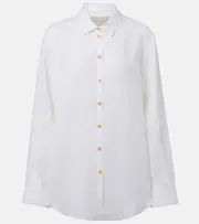 [Asceno] Asceno Formentera linen shirt AU 10 white