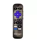 OEM SHARP ROKU TV remote control with Netflix/AppleTV+/Prime/ROKU easy buttons