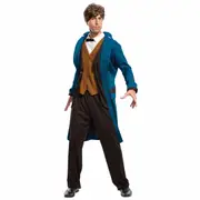 Newt Scamander Deluxe Fantastic Beasts Harry Potter Wizard Magic Mens Costume