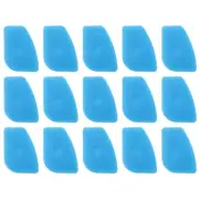 15pcs Thin Phone Pry Opening Tools Plastic Dual Ends Spudger, Blue