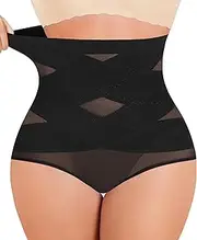 [MICOHPKLE] Tummy Control Shapewear High Waisted Underwear for Women Butt Lifter Briefs Waist Trainer Panty Body Shaper