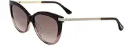 [Jimmy Choo] AXELLE/G/S Brown/Brown Shaded 56/16/145 women Sunglasses