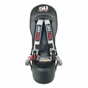 Middle Bump Safety Seat Combo Kids Silver Harness Polaris RZR XP1000 Turbo 900