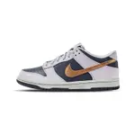 NIKE DUNK LOW SE "COPPER SWOOSH" ( GS) 藍金 女鞋 大童 DX1663-400