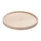 iDesign Natural Wood 26.67cm Turntable Storage Holder Pantry Kitchen Organiser