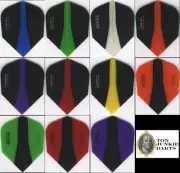 "10 PACK OF HARROWS RETINA" Dart Flights: STANDARD FLIGHTS 10 sets