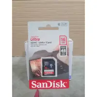 在飛比找蝦皮購物優惠-SanDisk SDHC SDXC Ultra 16G 32