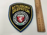 Attleboro Dispatch Massachusetts collectable patch new full size