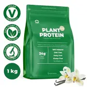 1KG VEGAN PROTEIN POWDER VANILLA PEA AND RICE PROTEIN