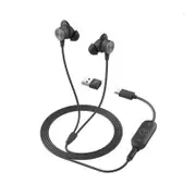 LOGITECH UC Teams Zone Wired Earbuds - Graphite