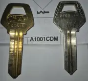 Corbin, A1001CDM, 59C1 70, A01, C1 C2 D1 D2, 6CO16 Vintage (1) Key Blank.