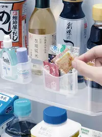 在飛比找Yahoo!奇摩拍賣優惠-日本進口inomata冰箱醬包收納盒醋芥末調料包迷你小號文具