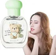 Trendy Perfume,25ml Bear Shape Transparent Perfume Oil with Fruity Floral Scent | Long Lasting Perfume Oil Fragrance, Ideal for Day Wear Puchen