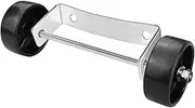 Patio Heater Pulley - Replacement Parts Stainless Steel Movable Patio Heater Wheel Kit | Rust-Resistant Patio Accessories Silver Bracket Heater Pulley for Patio Heaters