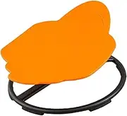 Swivel Chair for Kids Sensory Toy Chair Balance Toy Practical Adorable Rotating Stool for Improve Reaction and Concentration, Orange