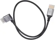 VICASKY 8k Video Cable Right Angle Connector Monitor Cable for Tv Projector Gaming Console Home Theater Setup