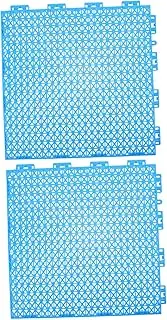 BESPORTBLE 2pcs Non Slip Modular Pool Drainage Mat Interlocking Spa Flooring Tile for Safe Summer Fun Flexible Design for Pools and Spas High Weight Bearing Capacity