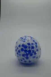 Squeeze blue ball stress relief funny squish Toy collection