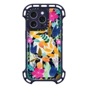 iPhone 16 Pro Ultra Bounce Case MagSafe Compatible Flower Mayhem