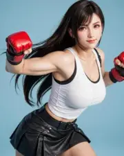 Tifa Final Fantasy 7 Pin-Up Fan Art Print Poster Size A3 JAPAN 297×420mm 439