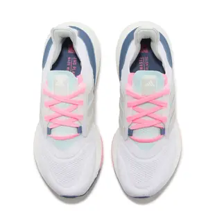 adidas 慢跑鞋 Ultraboost 22 W 白 藍 粉紅 愛迪達 避震中底 女鞋 【ACS】 GX5929