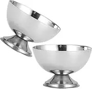 Alipis 2pcs Salad Cups Multi Functional Snack Holders for Ice Cream Desserts Fruits and Puddings Compact and Portable Kitchen Use for Family Meals and Gatherings