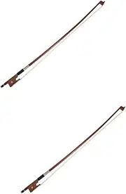 CIMAXIC 2pcs Violin Bow for Beginners Advanced Players Elastic Bow for Violinists