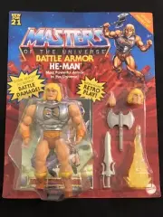 BATTLE ARMOR HE-MAN MOC MOTU ORIGINS DELUXE FIGURE MASTERS OF THE UNIVERSE