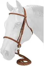 SilverFox Raised Snaffle Bridle