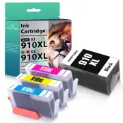 4x 910XL Ink Cartridges for HP OfficeJet PRO 8015 8012 8022 8025 8013 8035 8028