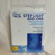 Ocean Blue Step Light Add-Ons | 980051-super Bright Led Lights-Two Lights.-New