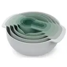 NEW Joseph Joseph Nest 9 Plus Food Preparation Bowl Set 9pce Sage