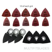 106 Piece Oscillating Tool Sanding Kit- older Fein Multimaster Multi Tool models