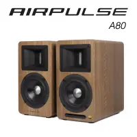 在飛比找誠品線上優惠-AIRPULSE A80主動式揚聲器/ 木紋