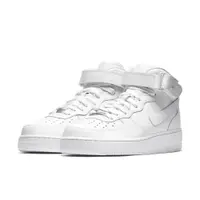 在飛比找蝦皮商城優惠-Nike Air Force 1 MID 全白 高筒 男女尺