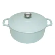 NEW Chasseur Round French Oven Duck Egg Blue 26cm/5L