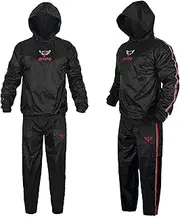 Jayefo Sauna Sweat Suit For Men & Women Boxing MMA Fitness Weight Loss With Hood