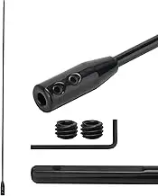 YY-LC Flexible Drill Bit Extension,35 in.Long Flex Drill Bit Holder Extension,Compatible with 1/4" Hex and 3-Flat Shank with Hex Key and Spare Screws