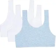 [Fruit of the Loom] Girls 94022 Cotton Built-up Sport 3 Pack Sports Bra - Multicolor