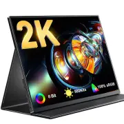 16" Laptop Monitor 2560x1600 2K Portable Monitor Gaming Monitor HDMI 500nit
