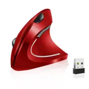 Ergonomic Rechargeable Wireless Mouse, 2.4Hz Rechargeable Wireless Vertical O...