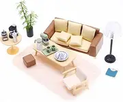 Miniature Furniture - Tiny Doll House Accessories - Tiny Furniture Model Ornament for Bookshelf Desk, Decorative Miniature Furnishing