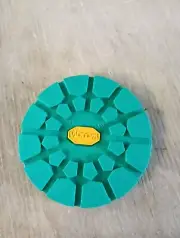 SUPER RARE Vibram Float Mini Rubber Golf Disc Marker Tread Coaster OOP Green