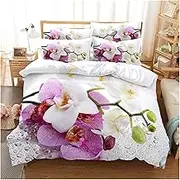 Bedding Set Duvet Cover Set 3D Bedding Digital Printing Bed Linen Queen Size Bedding Set Fashion Design(US King 228x264cm)