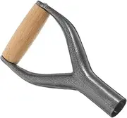 Veemoon Y Grips Handle Reusable Metal Replacement Handles Garden Accessories Handles for Spade Snow Shove Raking Tool