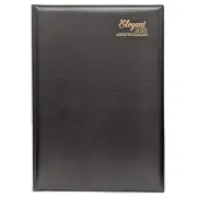 Cumberland Elegant 2025 Appointment Diary Day to Page 15 Minutes A4 Black 41EPBK