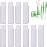 Empty Travel Size Bottles - 10x Lotion Container | Empty Portable Dispenser Accessories Leak Proof 30ml for Toner Shower Gel Lotion Conditioner Face Wash Cream Liquid