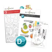 Altenew Dynamic Duo- Fruitful Fun & Add-on Die Bundle