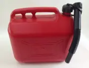 Jerrycan Fuel & Oil Red 20 Lt With Hose Extension Cord Code 018485