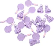 Badminton Accessories Outdoor Shuttlecocks Badminton Badminton Racket Mini Badminton Stick Doll Badminton Racket Badminton Souvenirs Rackets Plastic